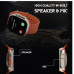 HAMMER Active 2.0 Ultra 1.95" Display Bluetooth Calling Smart Watch with Metal Body, in-Bulit Games, Wireless Charging, AOD, 600 NITS Brightness (Orange)